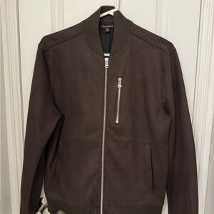 Banana republic Vegan Suede bomber - M